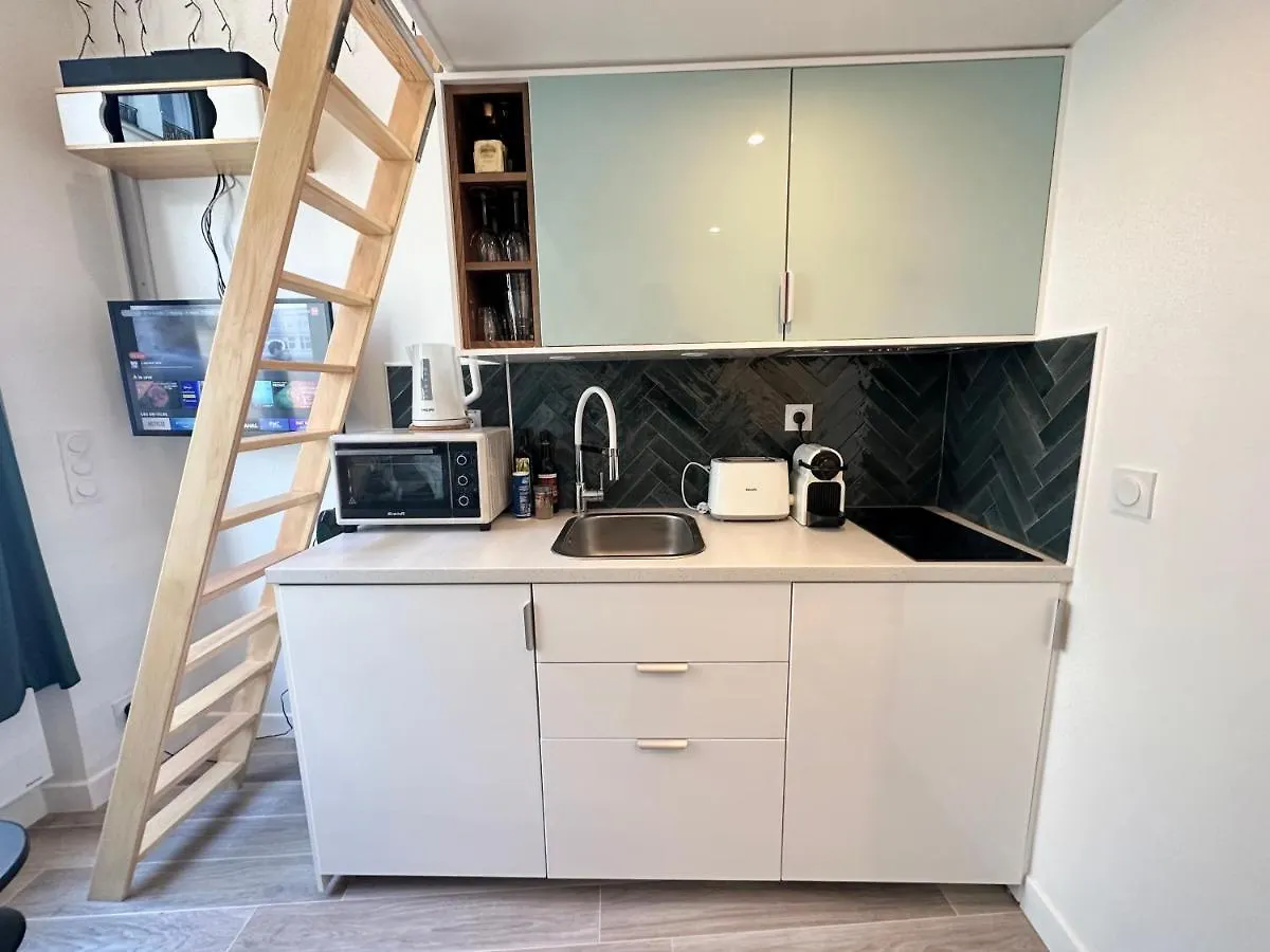The Garden - Cosy Studio With Ac In The Very Center Of Paris Apartment