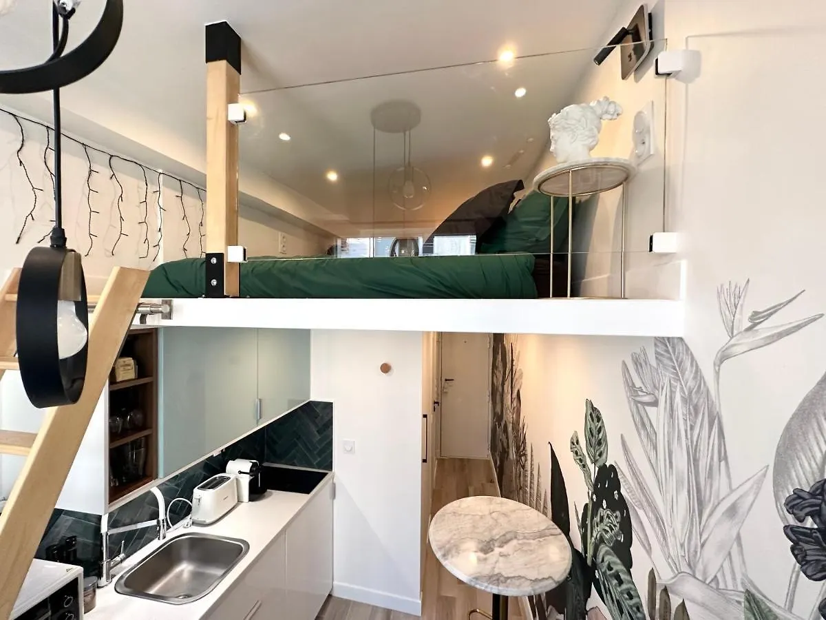 The Garden - Cosy Studio With Ac In The Very Center Of Paris France