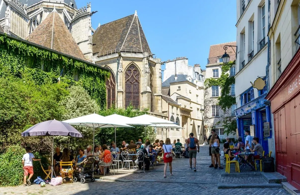 The Garden - Cosy Studio With Ac In The Very Center Of Paris 0*,